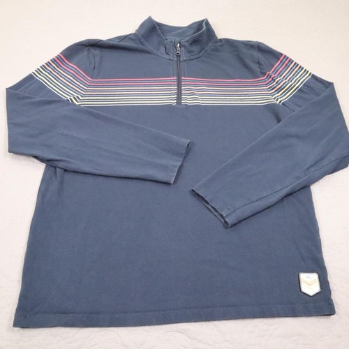 Marine layer zip pullover - marine, 1/4