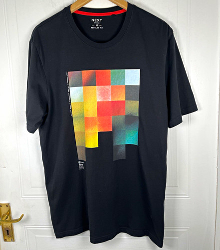 Next shirt mens black pixel - shirt,