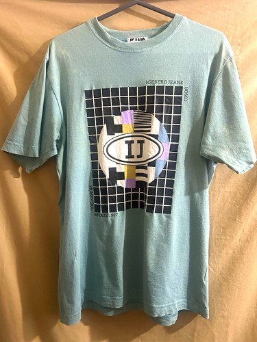 Vintage iceberg jeans shirt - iceberg,