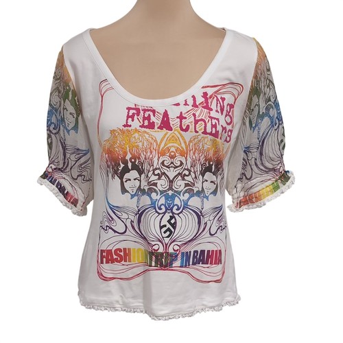 Ferre graphic tee cotton - gf,