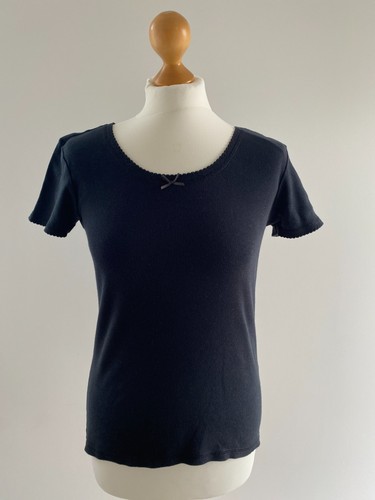 Alexa chung black shirt - t, tee